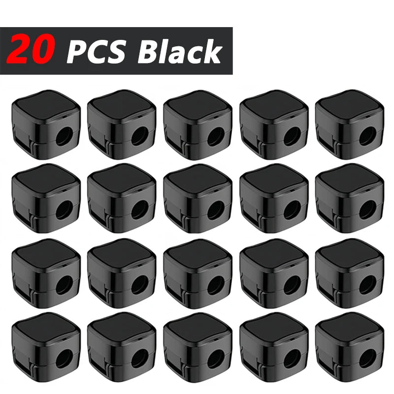 Magnetisk kabelhållare - Slipp trassel hemma, på kontoret & i bilen