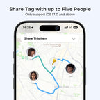 Bluetooth-tracker för iPhone - Kompatibel med Apple Find My (iOS)