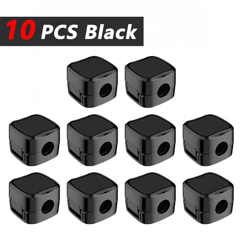 Magnetisk kabelhållare - Slipp trassel hemma, på kontoret & i bilen