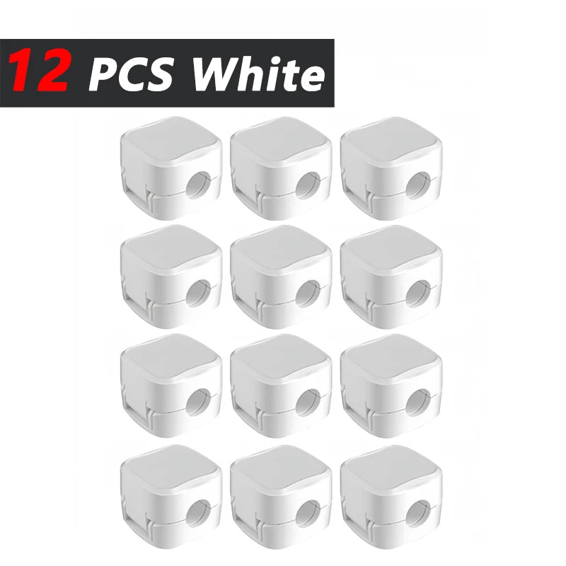 Magnetisk kabelhållare - Slipp trassel hemma, på kontoret & i bilen