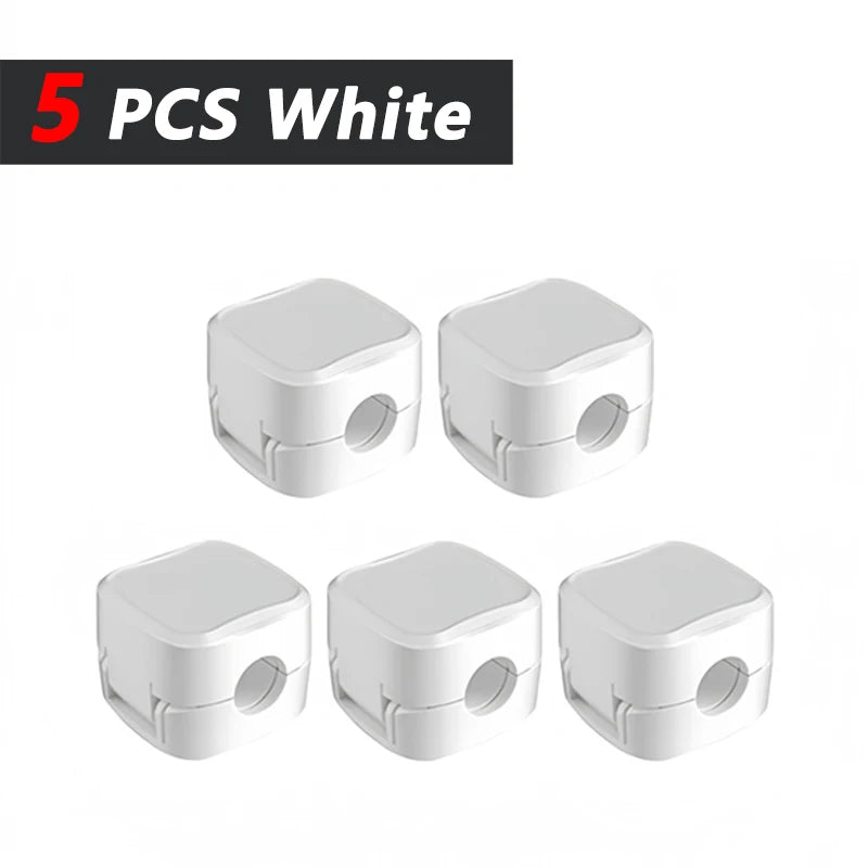 Magnetisk kabelhållare - Slipp trassel hemma, på kontoret & i bilen