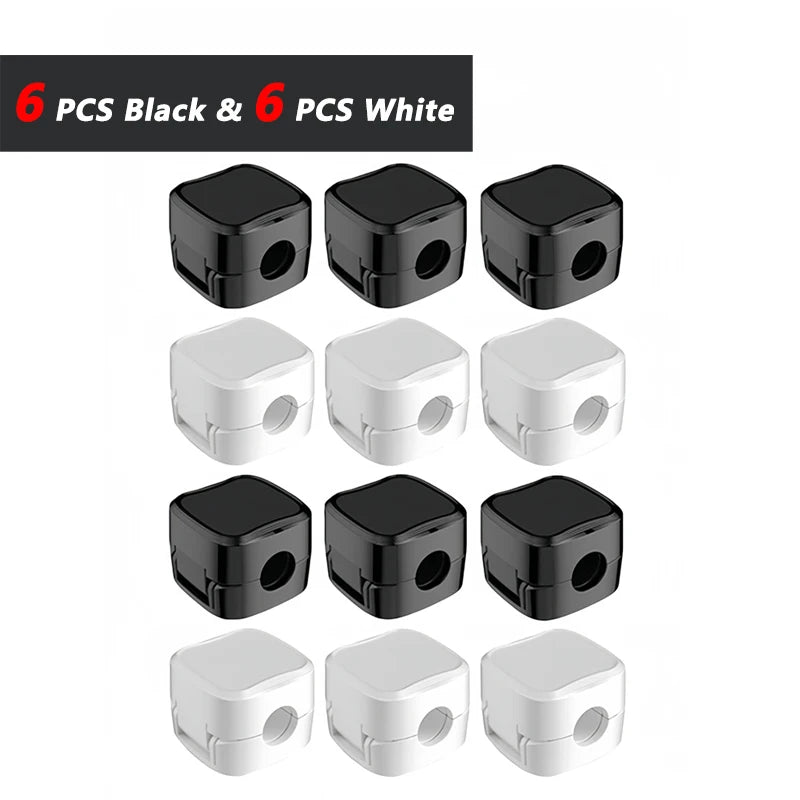 Magnetisk kabelhållare - Slipp trassel hemma, på kontoret & i bilen