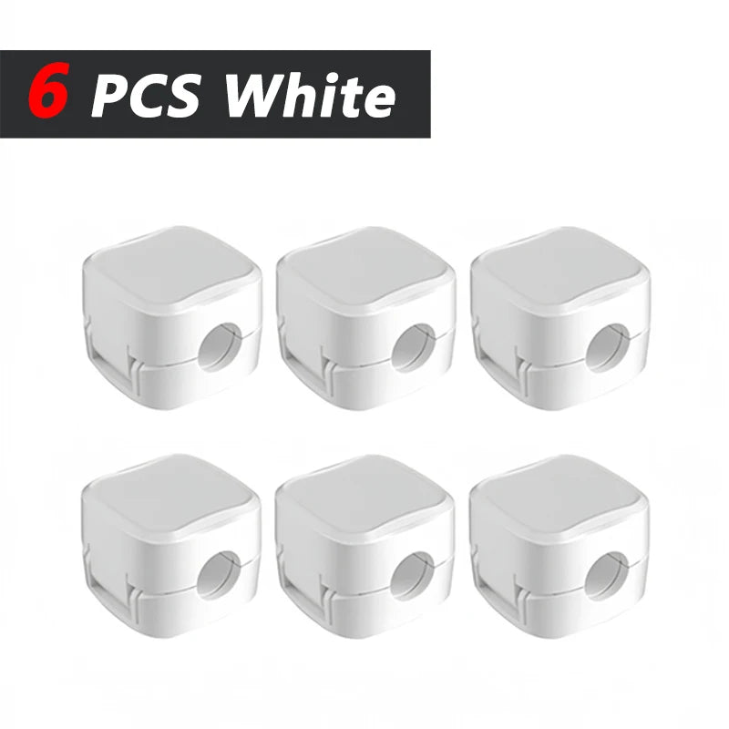 Magnetisk kabelhållare - Slipp trassel hemma, på kontoret & i bilen